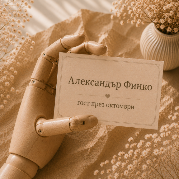 АЛЕКСАНДЪР ФИНКО - гост преподавател