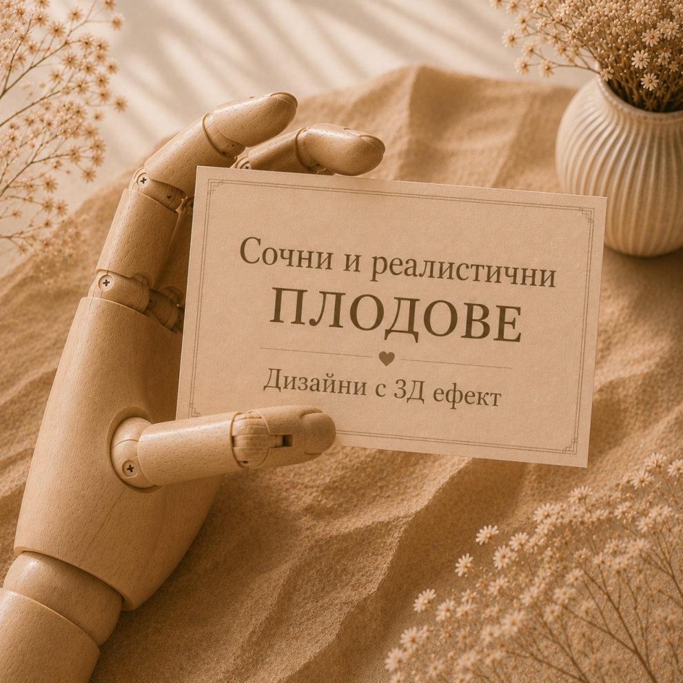 Сочни и реалистични плодове от #НОКТИ 29